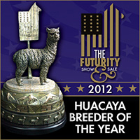 The Futurity - Huacaya Breeder of the Year award